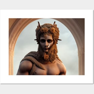 young faun from mythology Posters and Art